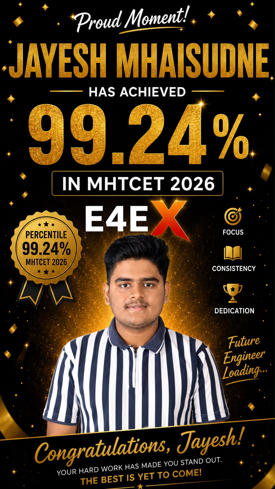 MHT-CET 2026 achiever result 11