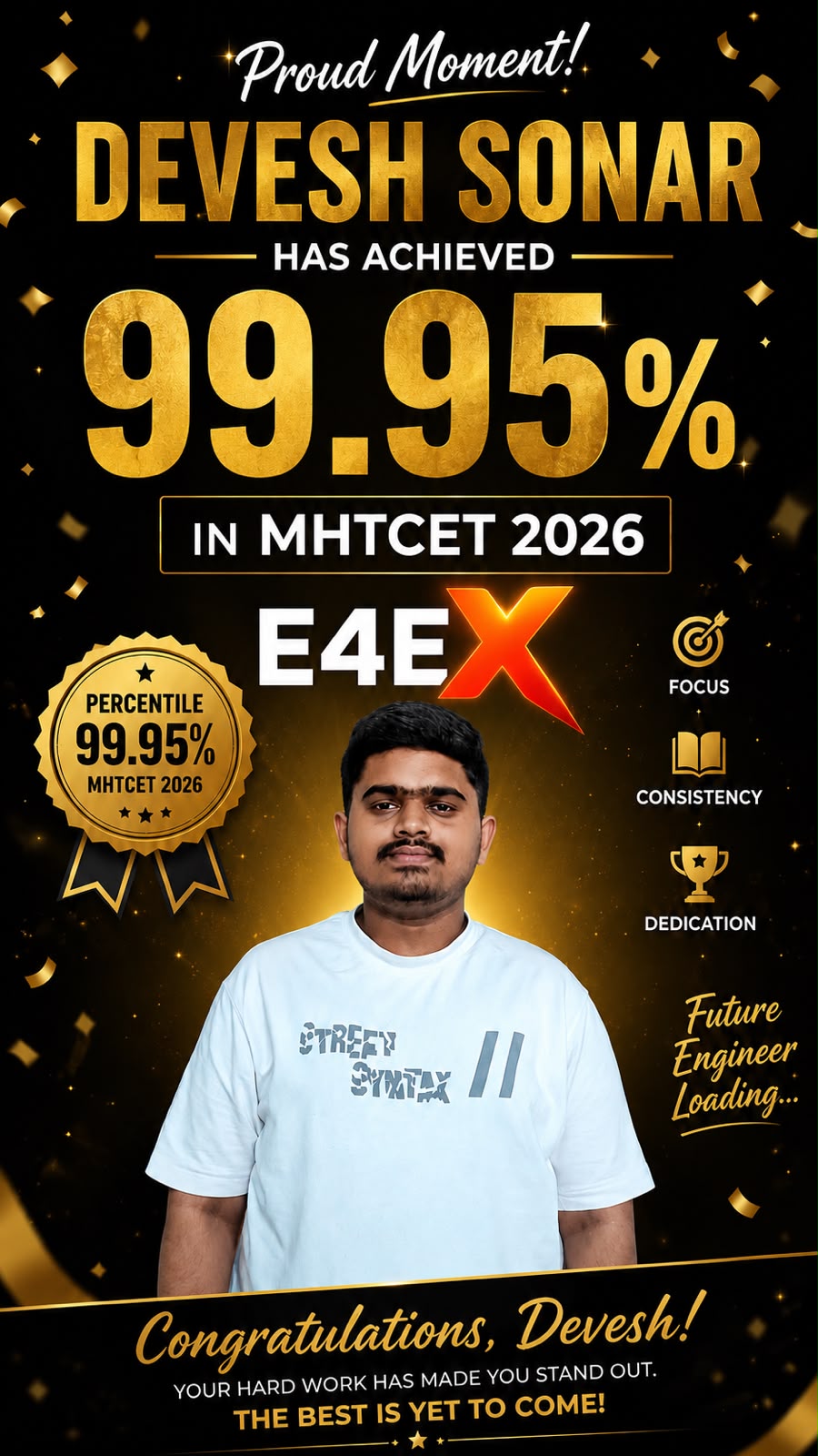 MHT-CET 2026 achiever result 2